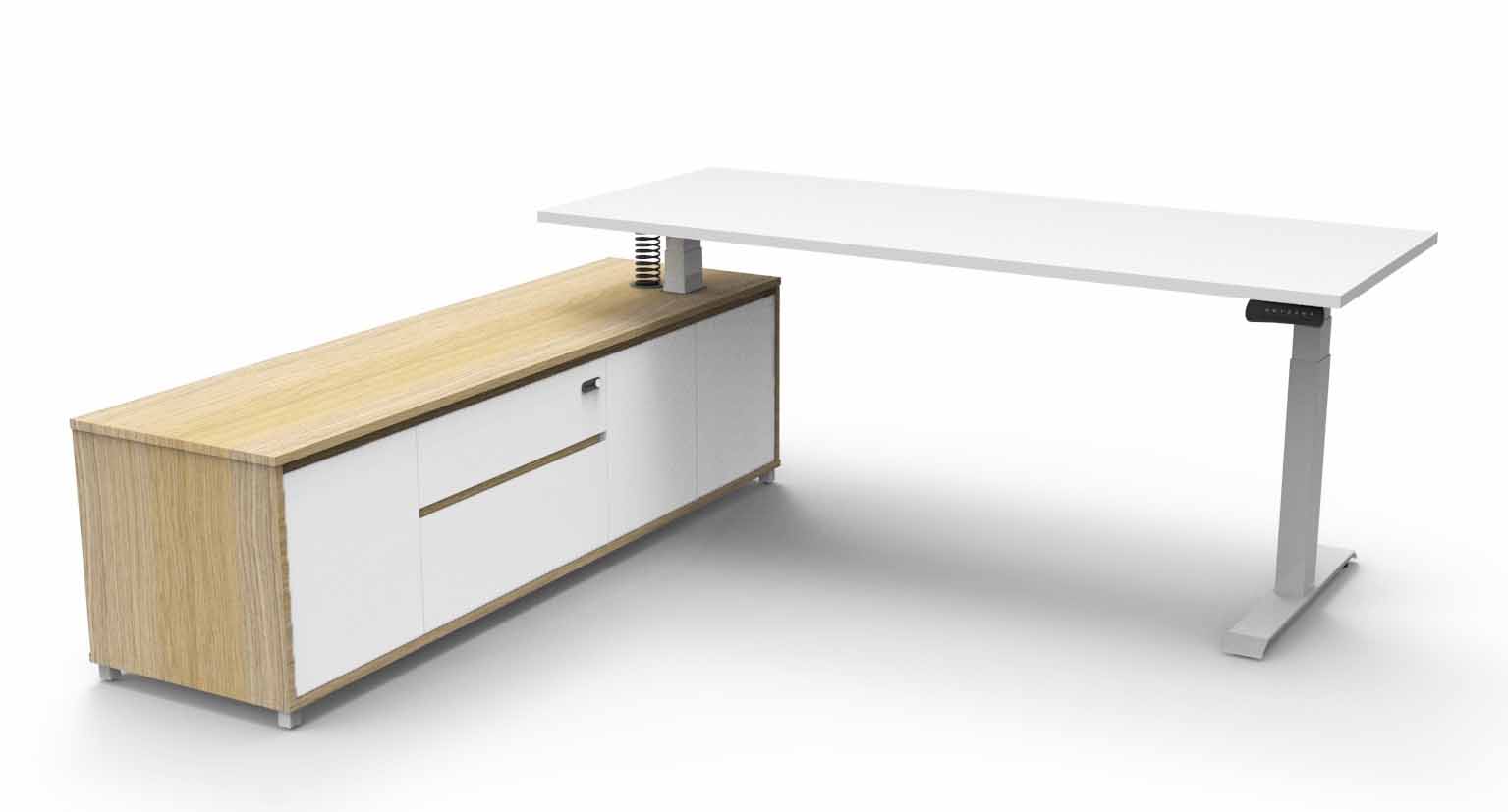 Boost+ Height Adjustable Executive Desk